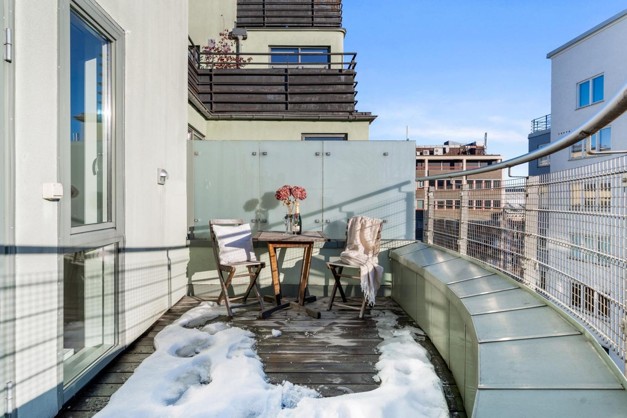 Top Floor With Balcony - Super Central - 5 Pax Oslo Exteriör bild